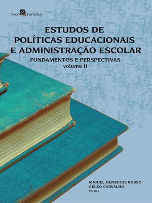 cover image of Estudos de políticas educacionais e administração escolar (Volume 2)